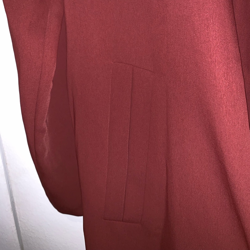 Maroon Fall Jacket - Picture 3 of 4